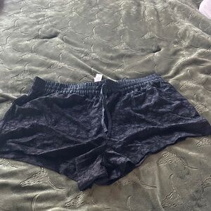 Victoria's Secret Black Lace Swim Shorts size XL